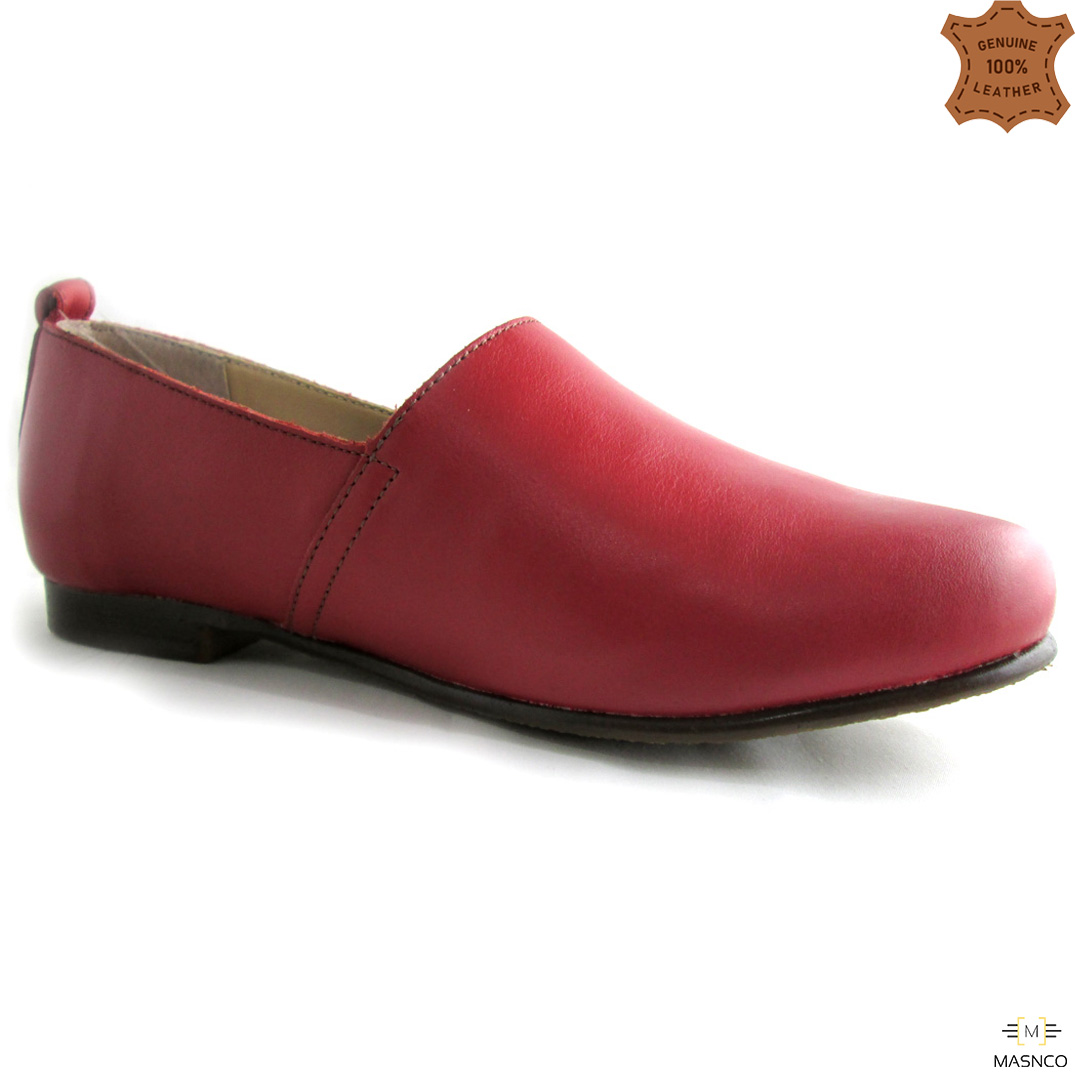 Forever Comfort Red Toe Loafers