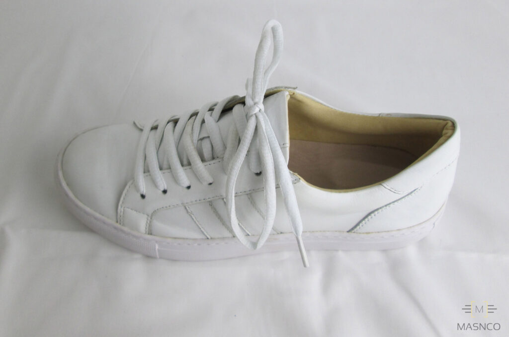 Leather Sneakers for Women's (White)