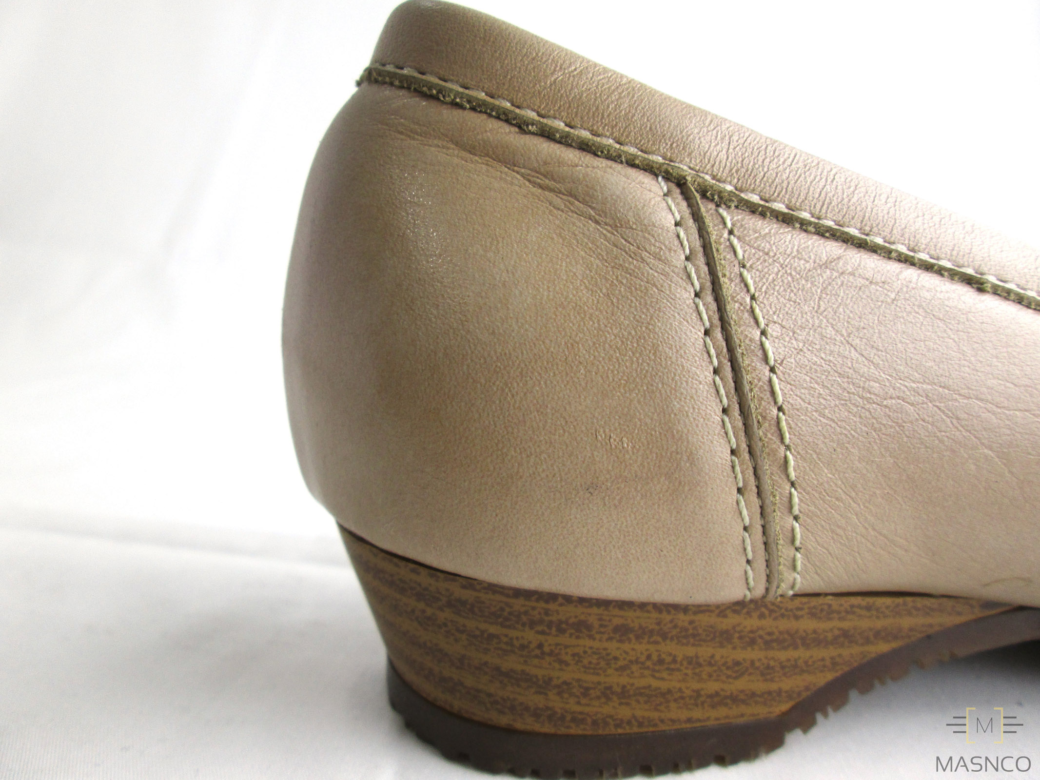 Genuine Leather Trim Loafer