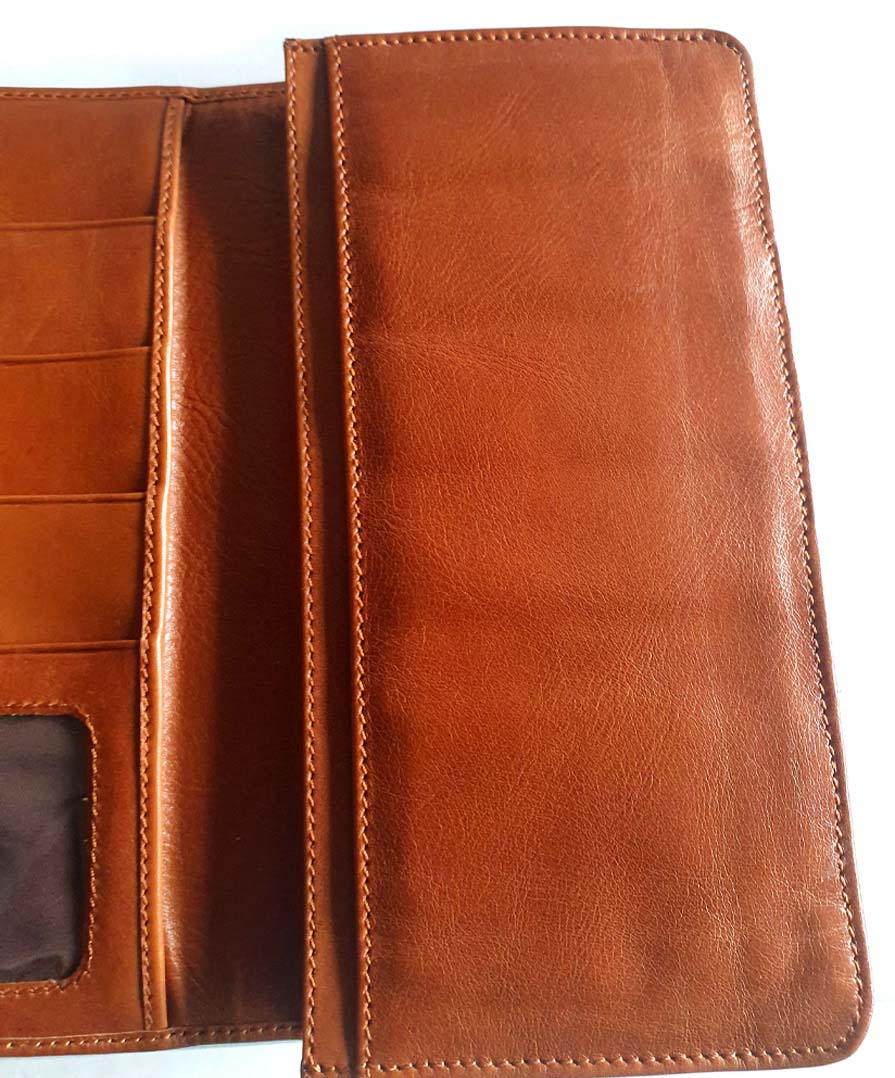 LEATHER WALLET FOR MEN (Brown)