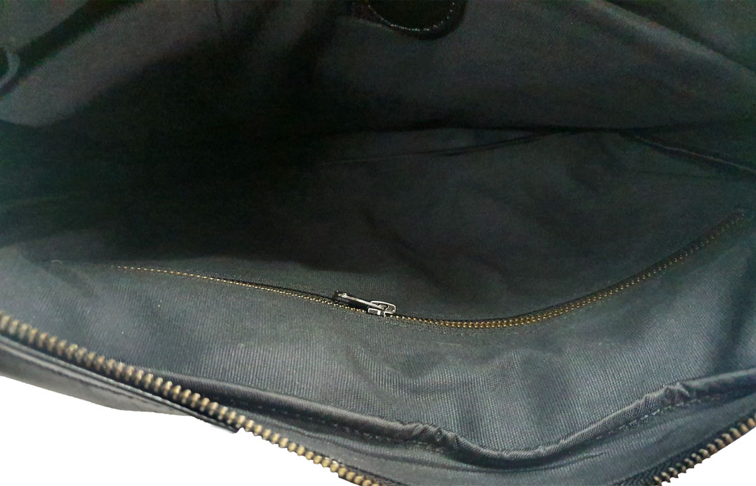 Genuine Leather Laptop Bag (Black) – MASNCO