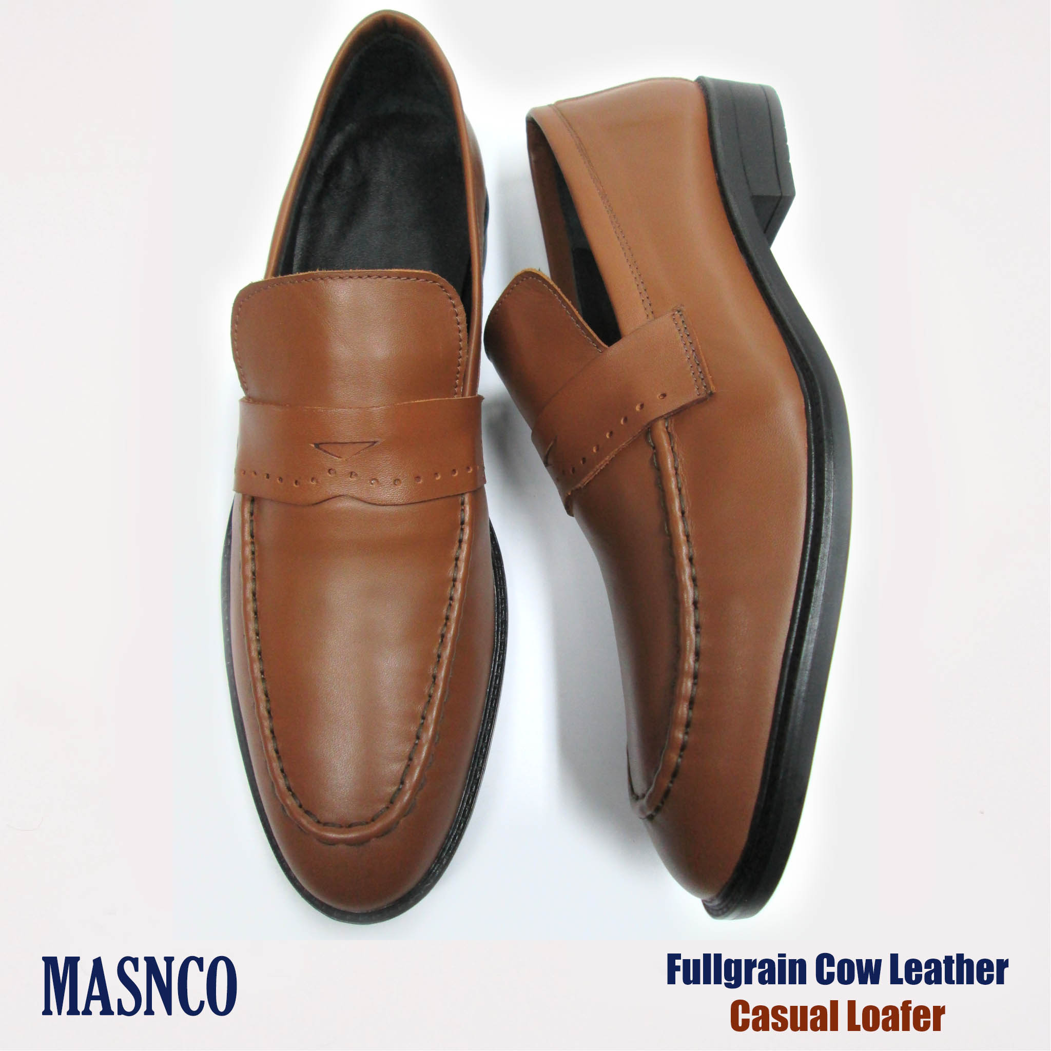 Comfortable Leather Loafer In Brown