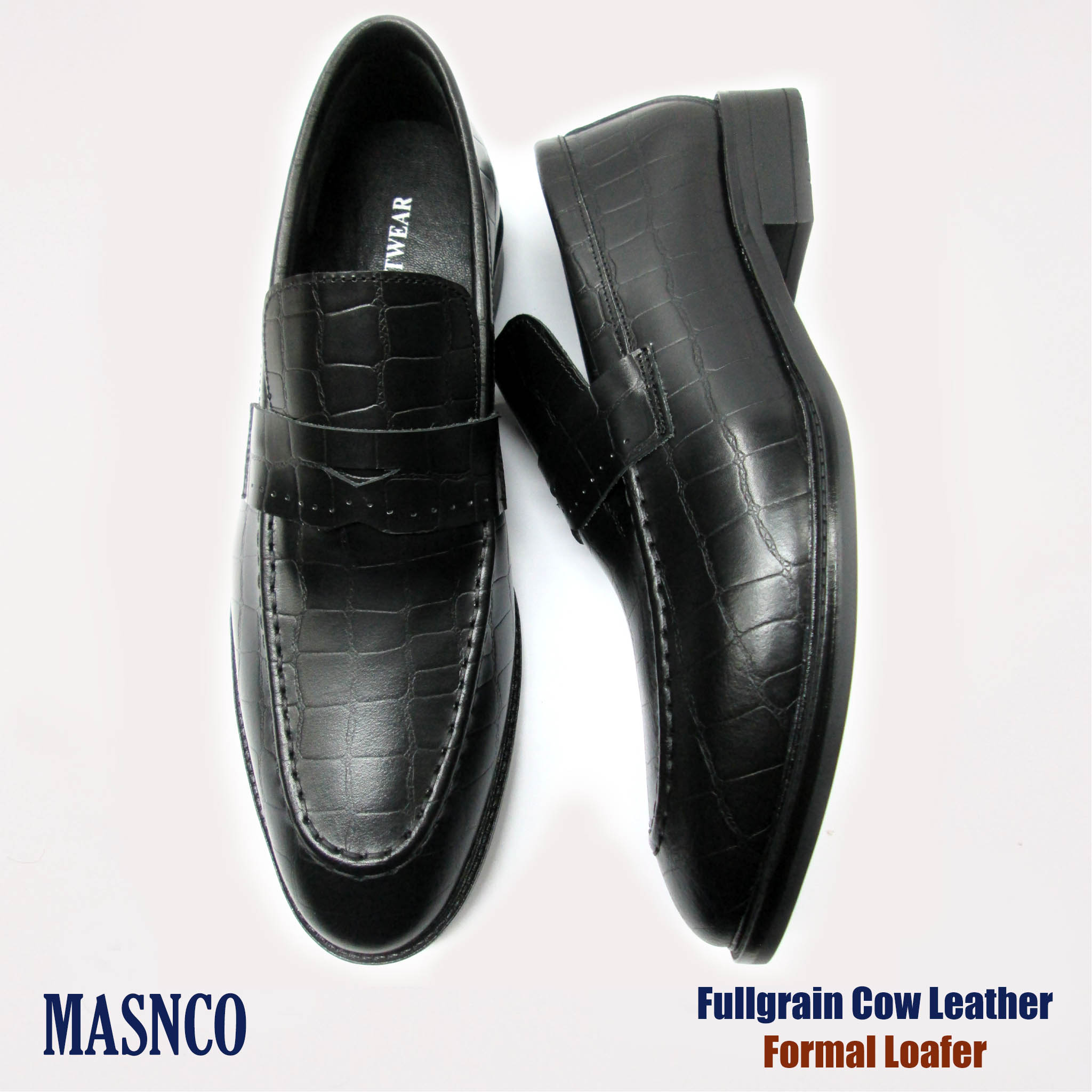 Comfortable Leather Loafer In Black
