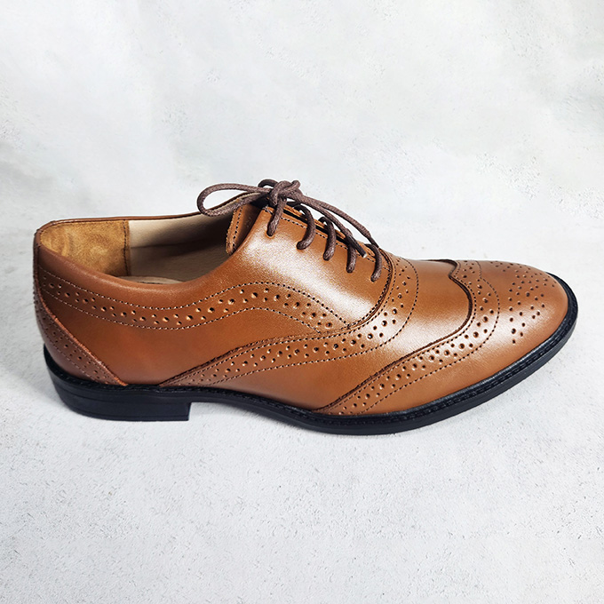 Formal Leather Brogue Shoes for Men