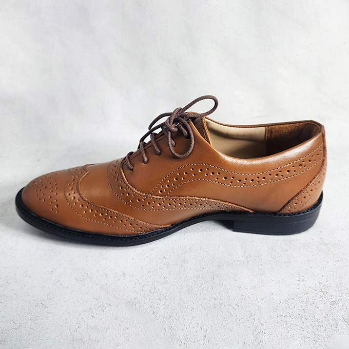 Formal Leather Brogue Shoes for Men