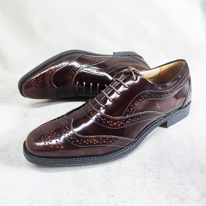 Premium Brush-Off Leather Shoe