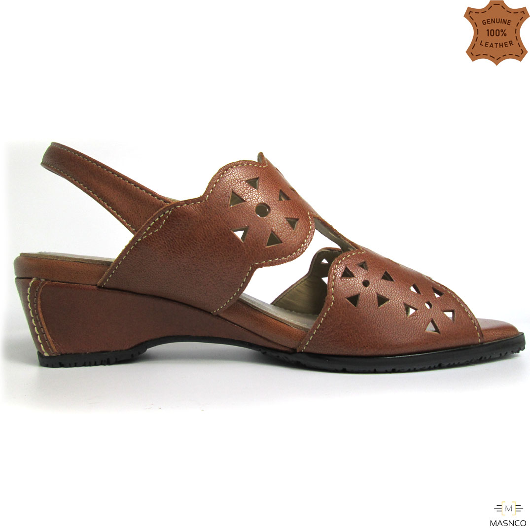 Cross Over Leather Sandals for Women – MASNCO