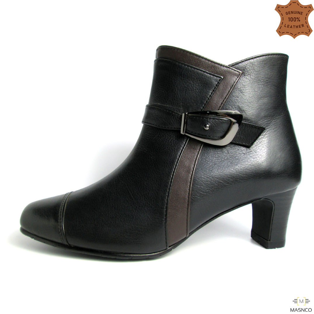 Black Forever Comfort® Buckle Chelsea Boots