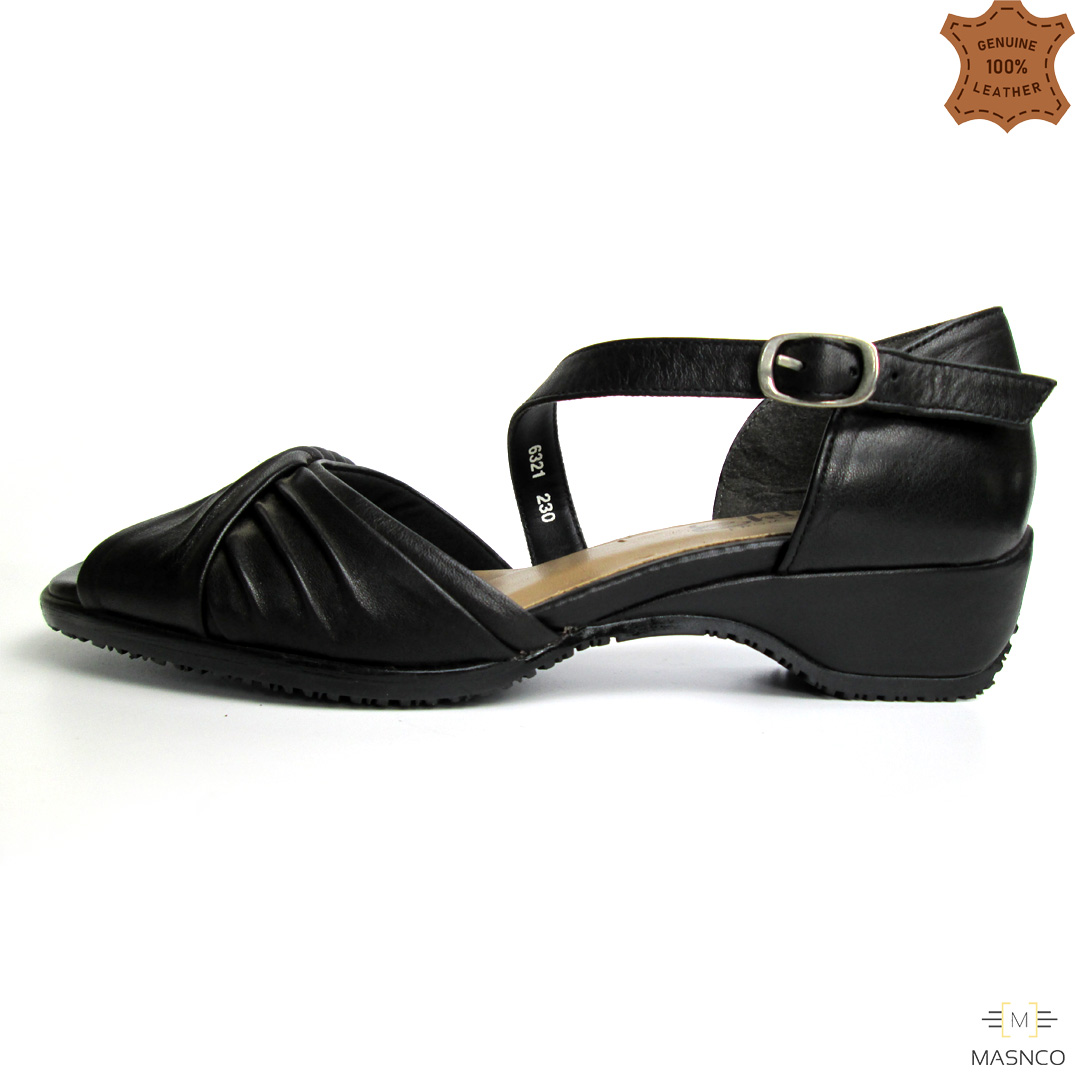 Cross Over Leather Sandals for Women