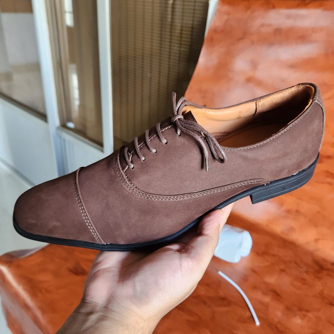 Nubuck Leather Shoes for Men