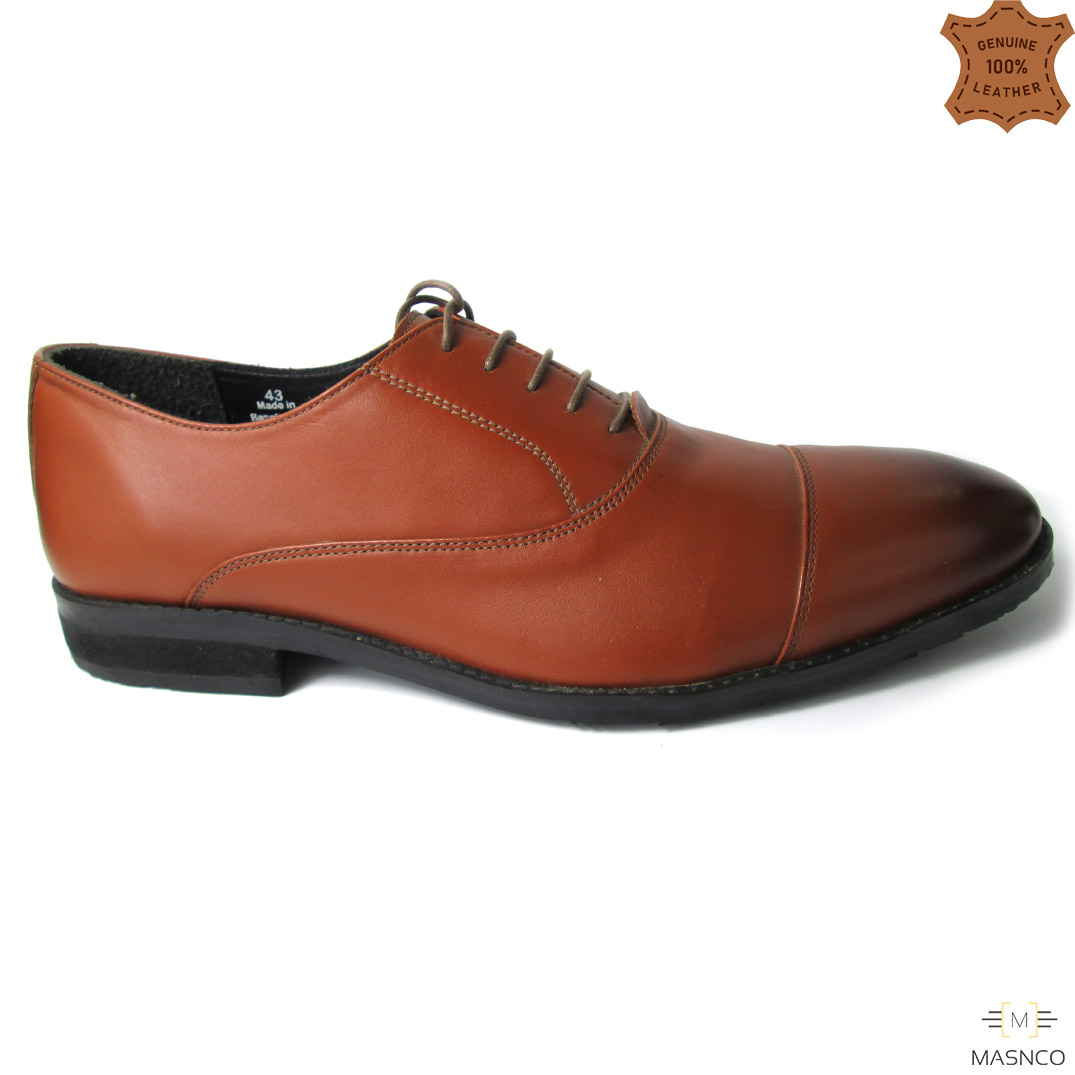 Formal Oxford Cap Toe Shoes for Men (UK Variant)