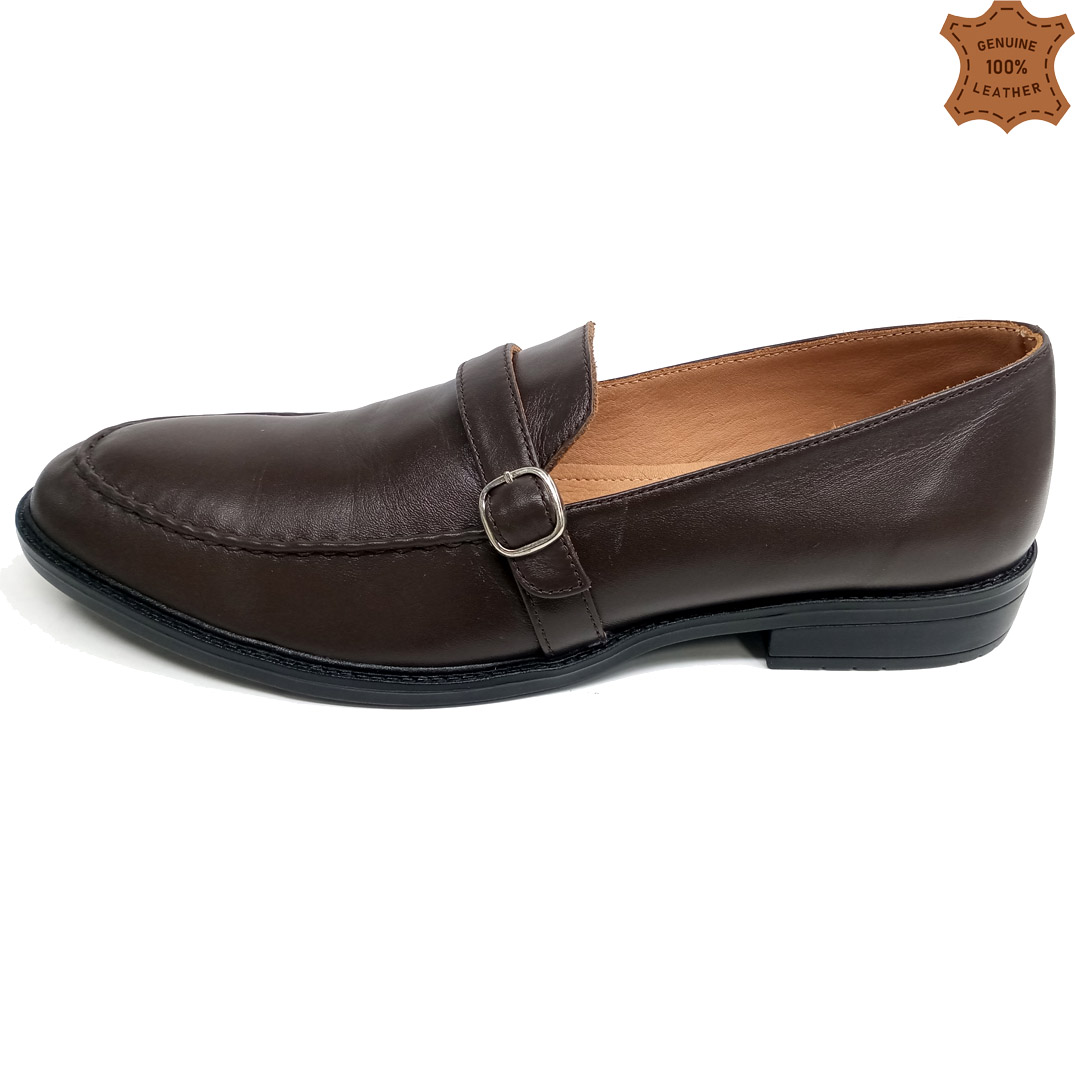 Single Monk Leather Shoe