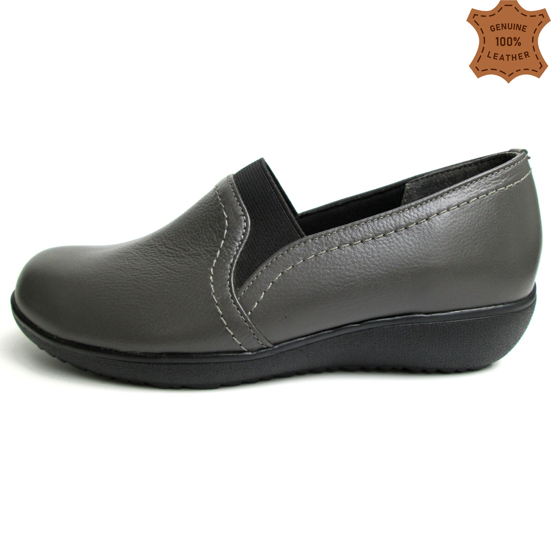 Forever Comfort Toe Loafer for Women (Grey)