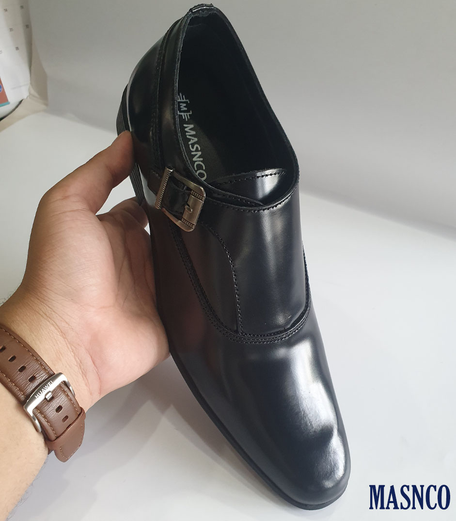 Single Monk Formal Shoes for Men (Glossy)