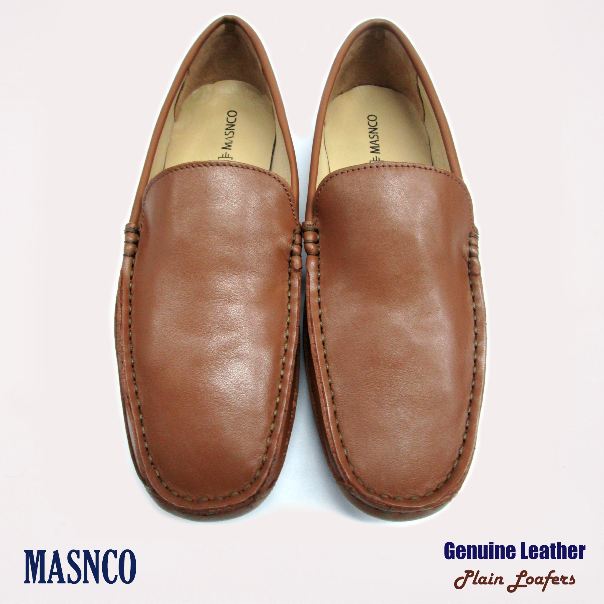 Brown Leather Leather Loafer