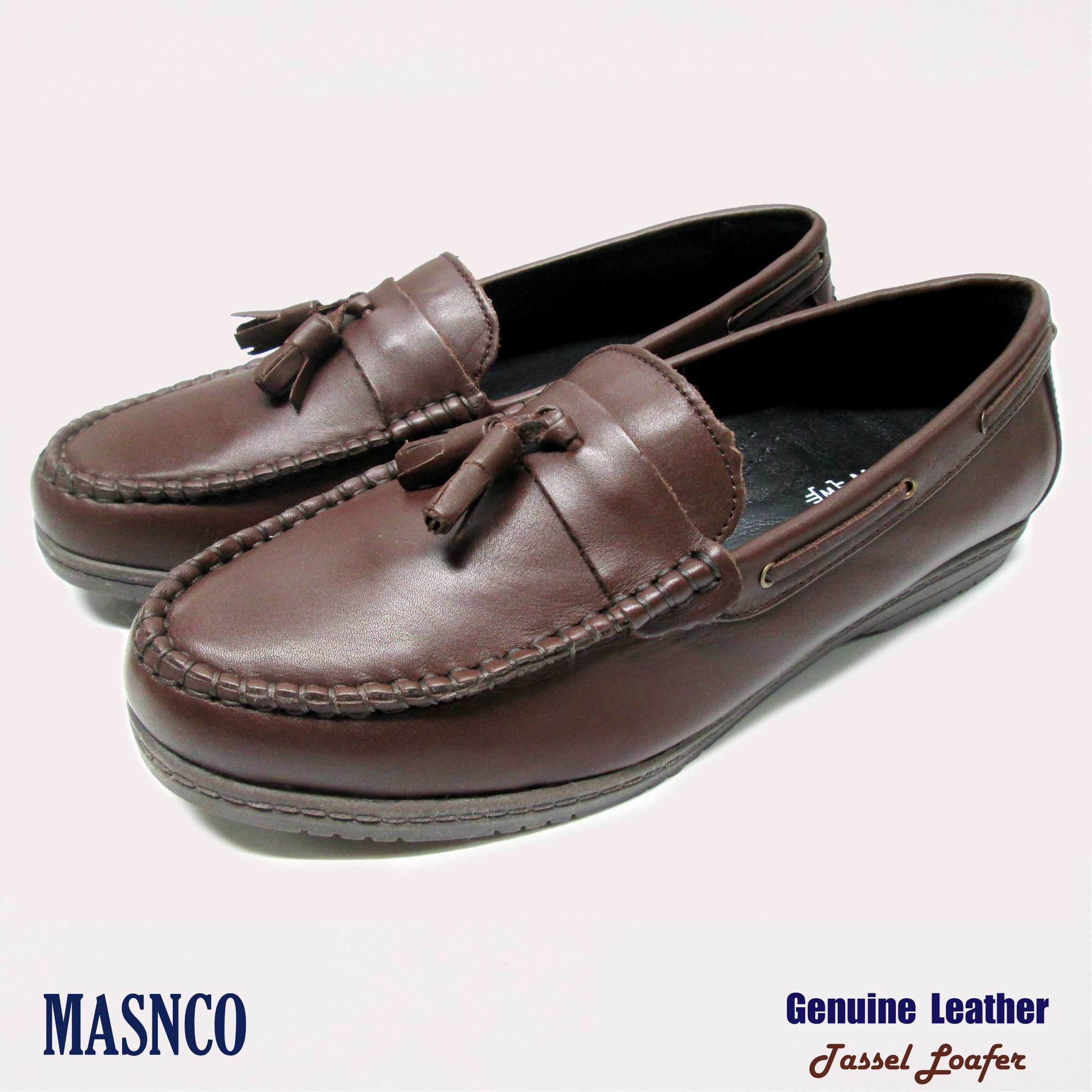 Leather Loafer in Chocolate