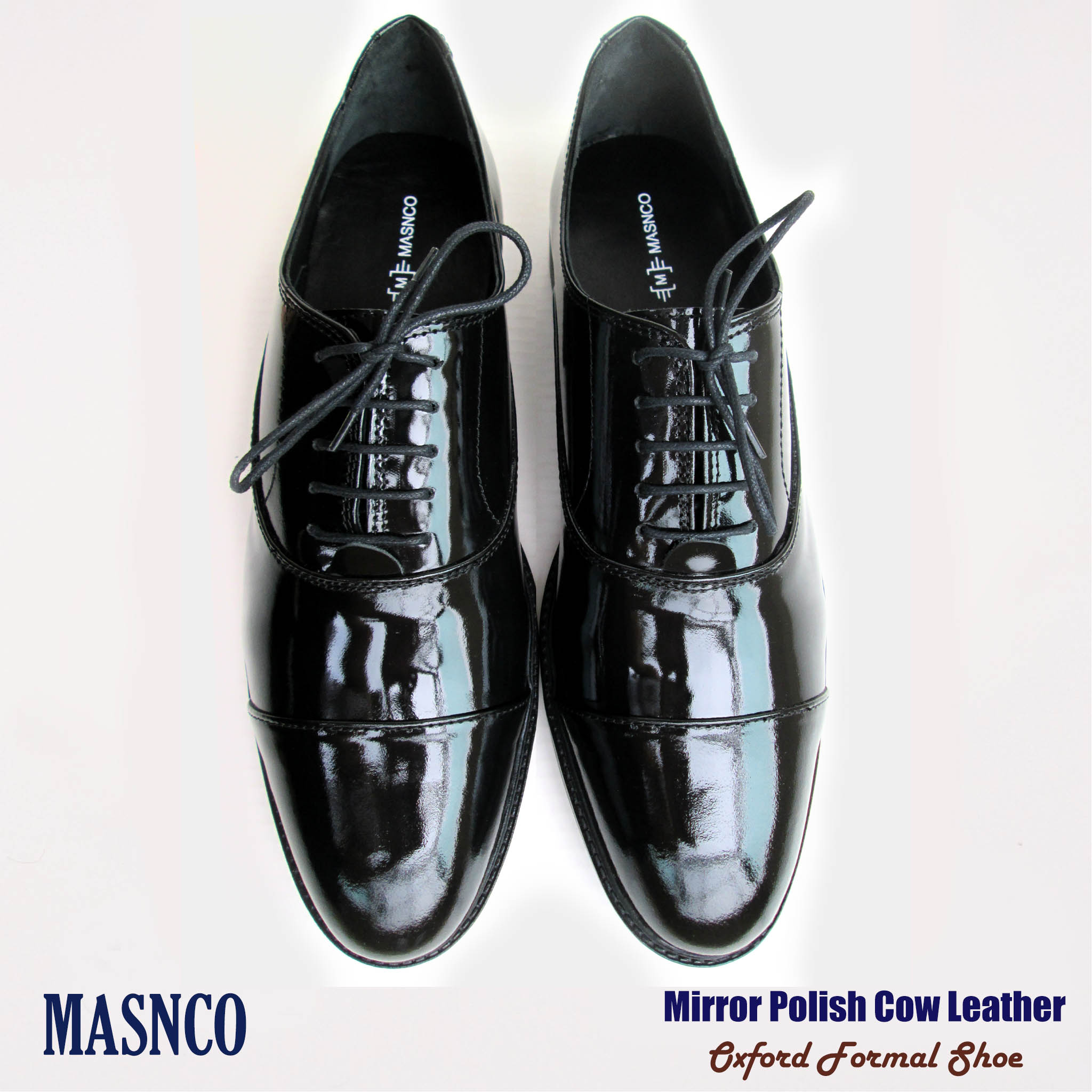 Mirror Polish Formal Leather Shoes for Men